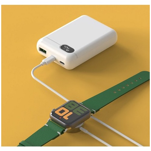 리큐엠 20W 고속충전 LCD잔량표시 10000mAh 미니 보조배터리 QP1000C