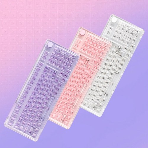 OOM 키붐 팬텀 98키 기계식 키보드 투명 아크릴 관부가세 포함