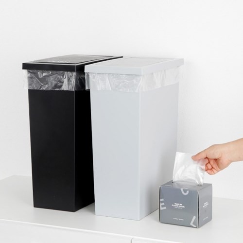 슬림 스윙 휴지통 20L + 전용 비닐봉투20L