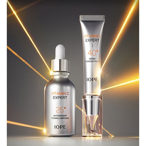 아이오페 비타민C 엑스퍼트 40% 마스크컨센트레이트 15g (+PDRN 5ml + 선앰플 10ml)