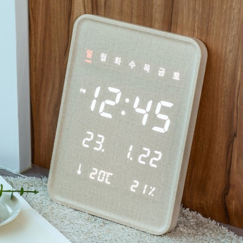 플라이토 우드 벽시계