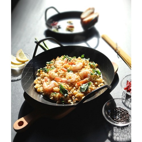 보나토 무쇠 빠에야팬 2size No 122 무쇠팬