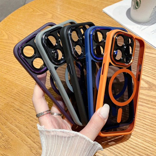 윰스모르 맥세이프 풀커버 휴대폰 케이스