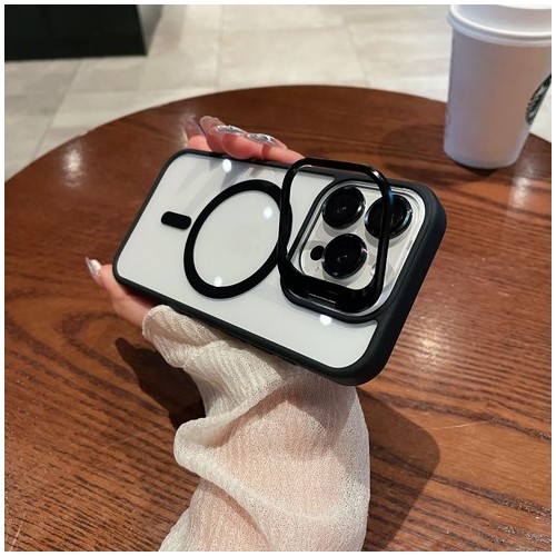 윰스모르 아이폰 맥세이프 거치대 휴대폰 케이스 카메라 보호 필름 렌즈