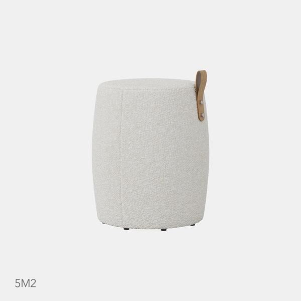 론다 원형 스툴(패브릭)