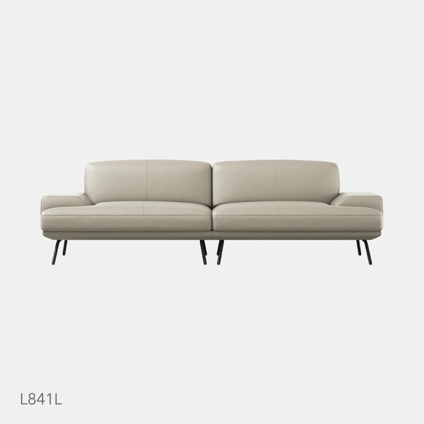 밴쿠버 3.5인 천연가죽 컴팩트 소파