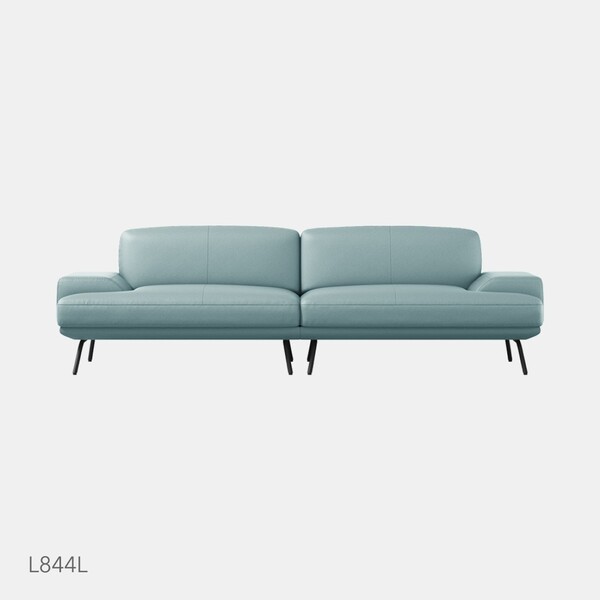 밴쿠버 3.5인 천연가죽 컴팩트 소파